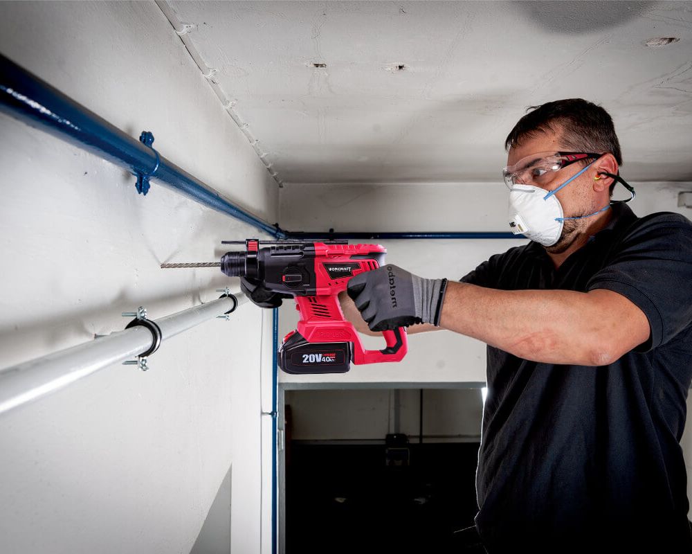 Преимущества перфораторов ТМ Worcraft