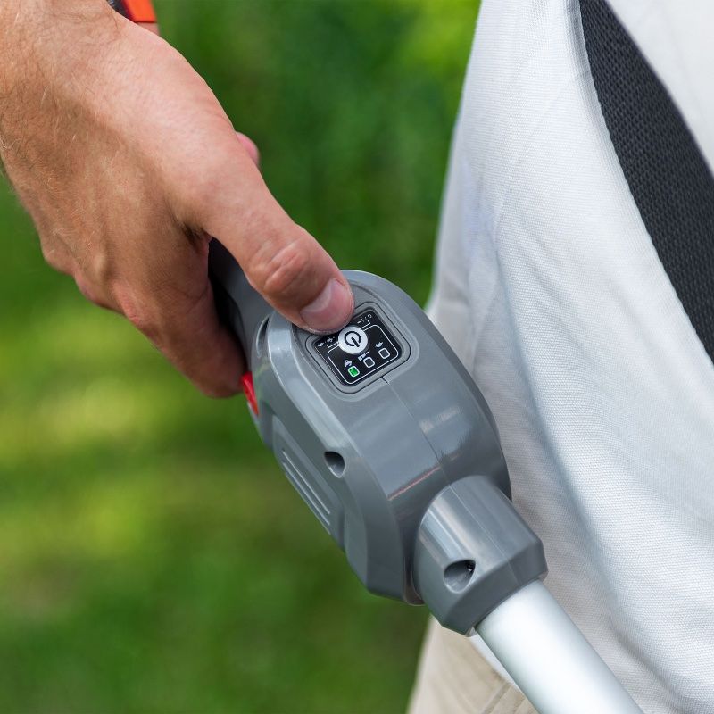 Перемикач режимів роботи акумуляторного тримера WORCRAFT CGT‑S20LiB.