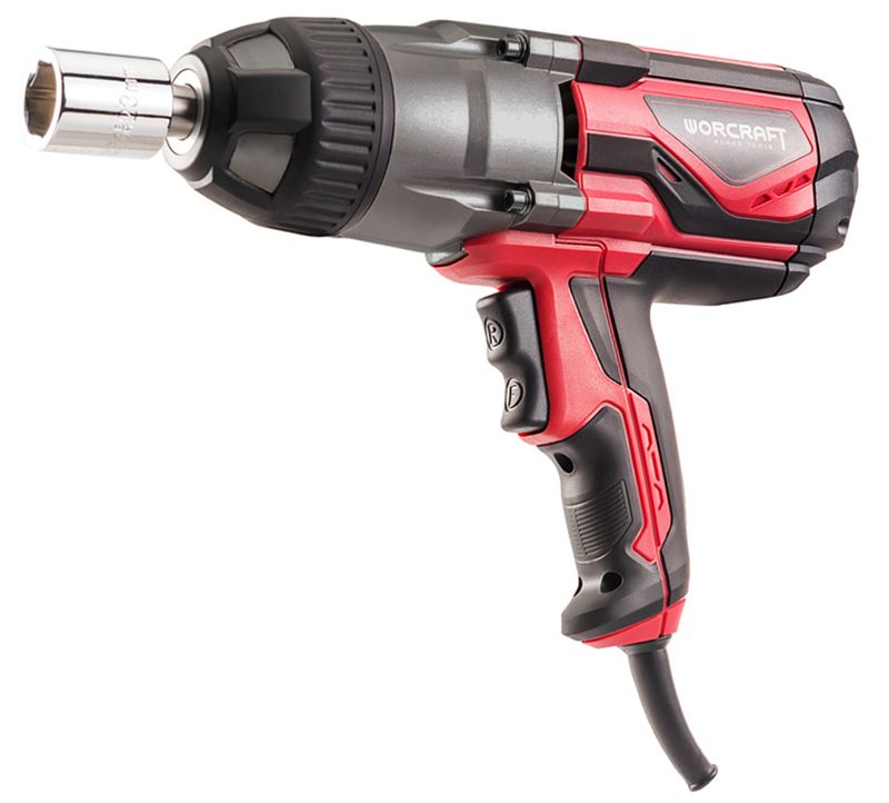 Электрический гайковерт WORCRAFT IW-1000A — вид сбоку.