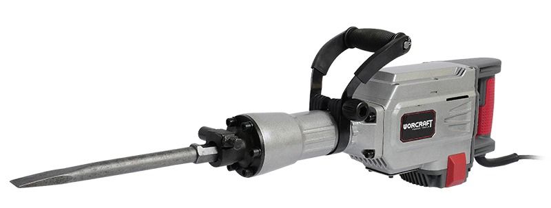 WORCRAFT RB16-45H в сборе с зубилом — боковой вид инструмента.