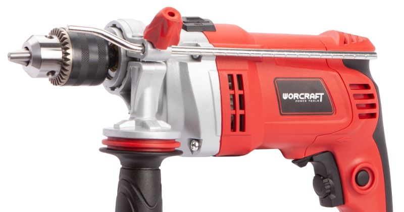 Общий вид дрели ударной WORCRAFT ID-900 в правом ракурсе.