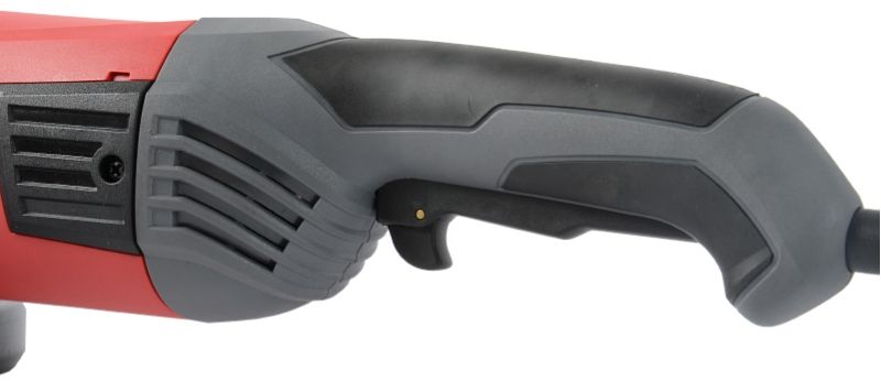 Рукоятка шлифмашины угловой WORCRAFT AG24-230H крупным планом