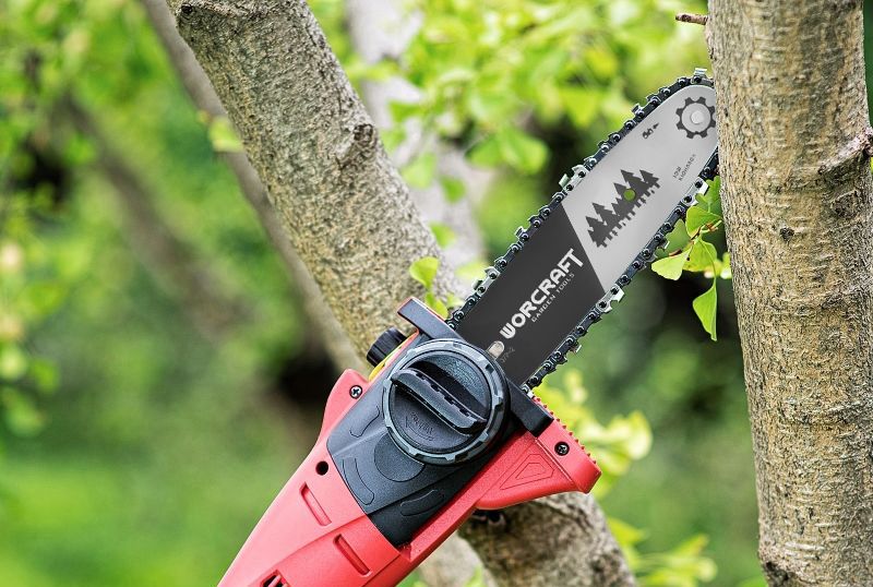 Цепная шина WORCRAFT крупным планом