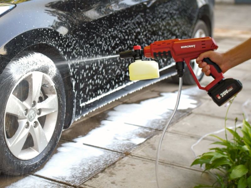 Аккумуляторная мойка высокого давления WORCRAFT CPC-S20LiC Аккумуляторная мойка высокого давления WORCRAFT CPC-S20LiC