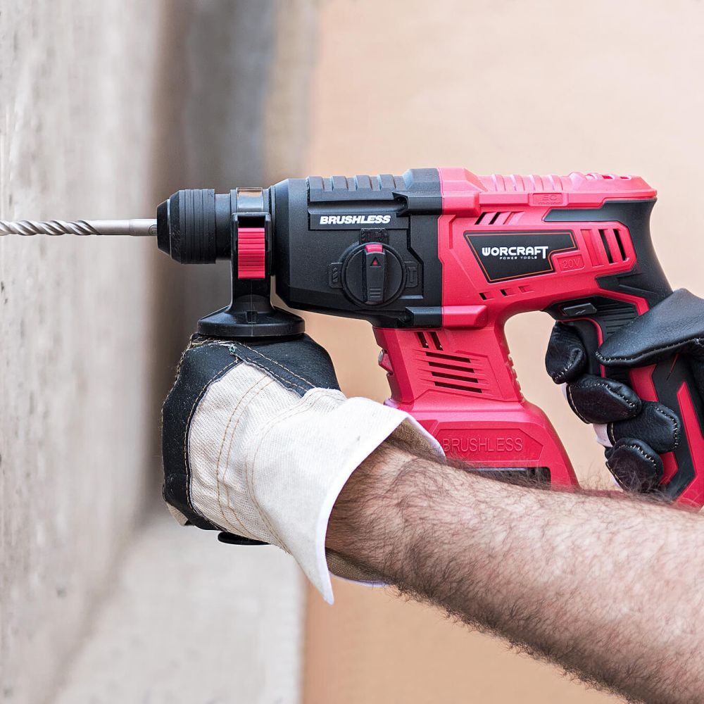 Преимущества перфораторов ТМ Worcraft