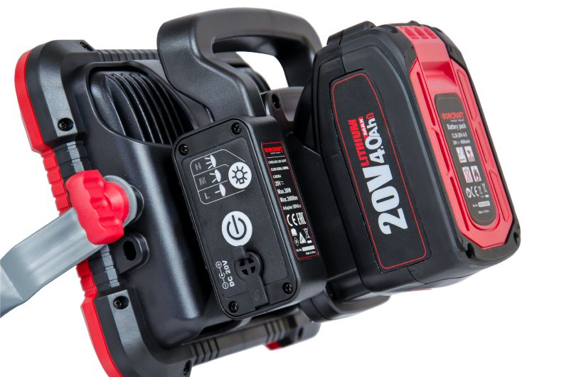 Блок управления и аккумулятор лампы WORCRAFT CLED-S20Li-30WA.