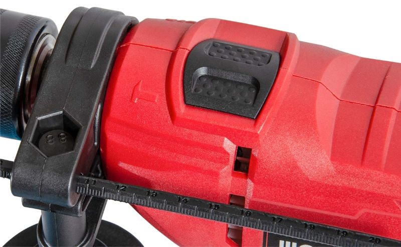 ереключатель режимов сверления на корпусе дрели WORCRAFT ID-850.