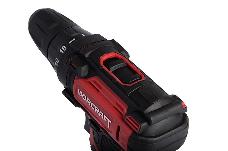 Верхня частина корпусу WORCRAFT WCD-12 Li з роз'ємом для акумулятора.