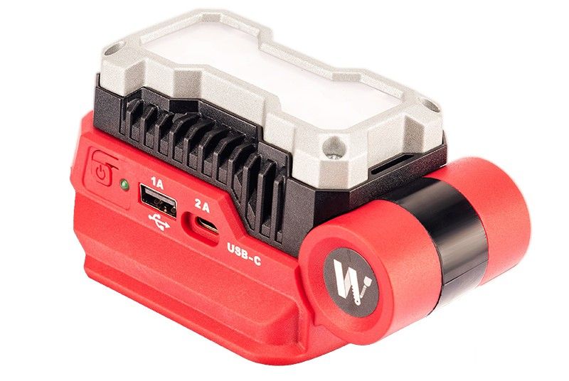 Основание адаптера WORCRAFT CUA-S20Li для подключения к аккумулятору.