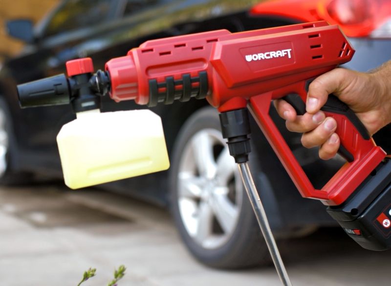 Аккумуляторная мойка высокого давления WORCRAFT CPC-S20LiC Аккумуляторная мойка высокого давления WORCRAFT CPC-S20LiC