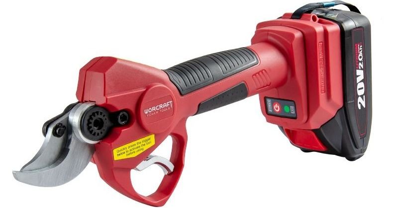 Аккумуляторный бесщеточный секатор WORCRAFT CSC-S20LiBP
