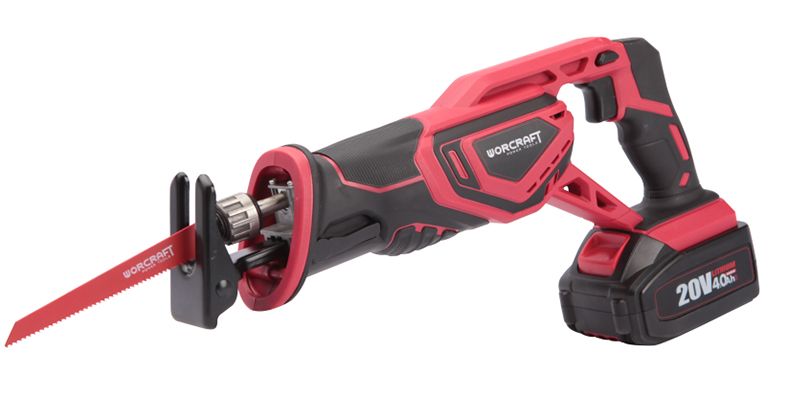 Аккумуляторная сабельная пила WORCRAFT