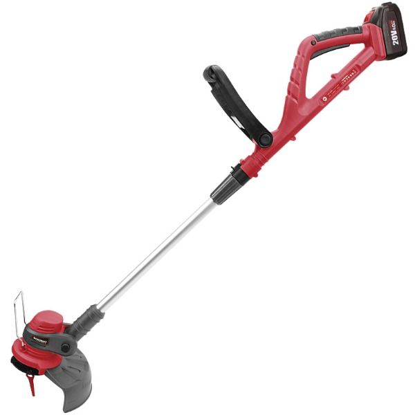 Общий вид аккумуляторного триммера WORCRAFT CGT-S20LiD с аккумулятором.