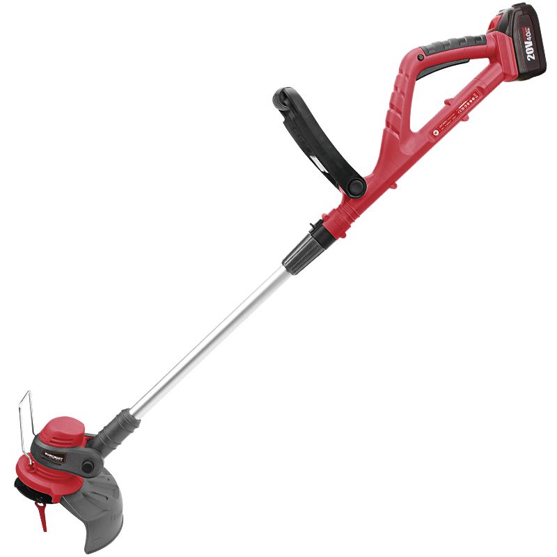 Аккумуляторный триммер для травы.