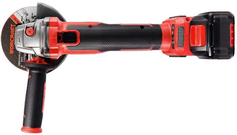 Акумуляторна безщіткова шліфмашина кутова WORCRAFT CAG-S20LIBH-125