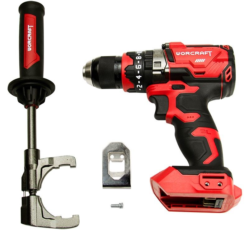 Акумуляторний безщітковий шуруповерт WORCRAFT CHD‑S20LiBH