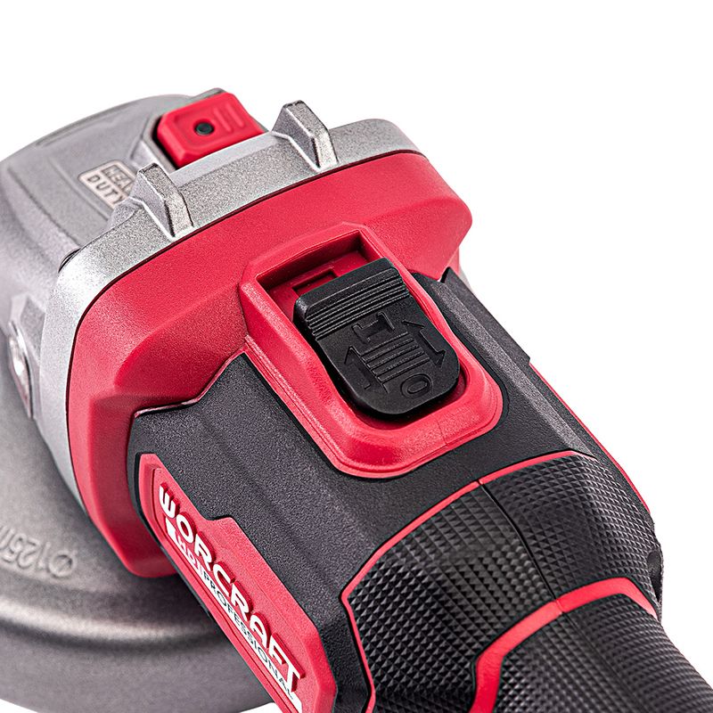 Аккумуляторная бесщеточная шлифмашина угловая WORCRAFT CAG‑S20LiBM-125