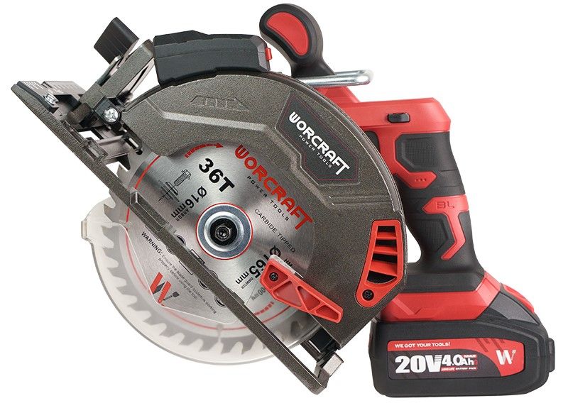 Аккумуляторная бесщеточная циркулярная пила WORCRAFT CCS-S20LiB