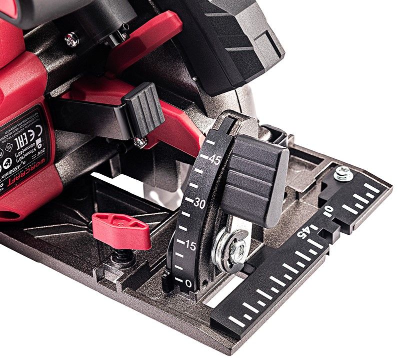 Аккумуляторная бесщеточная циркулярная пила WORCRAFT CCS-S20LiB