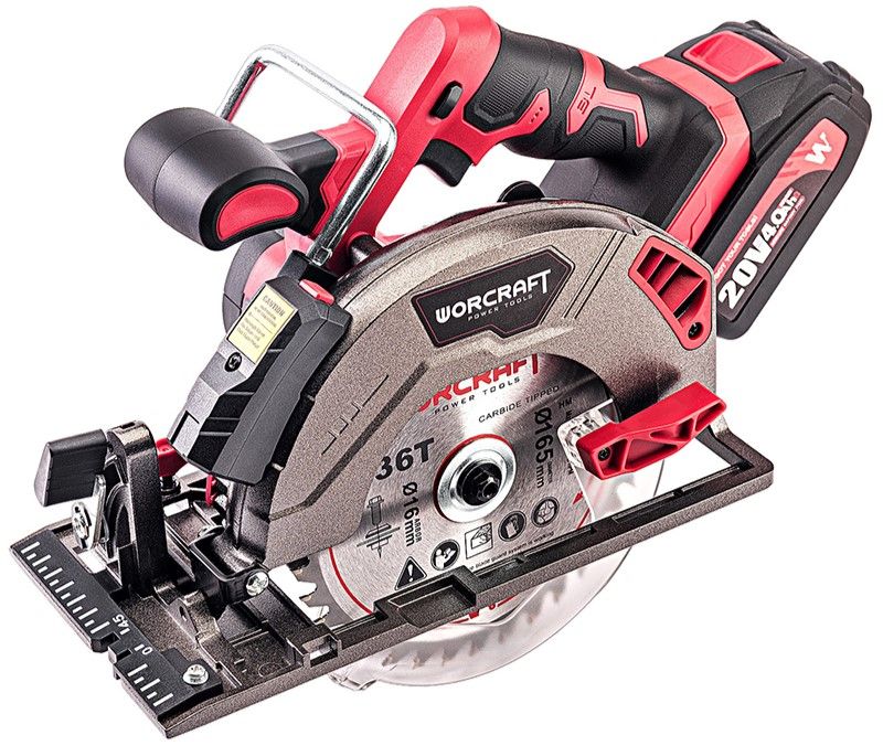 Аккумуляторная бесщеточная циркулярная пила WORCRAFT CCS-S20LiB