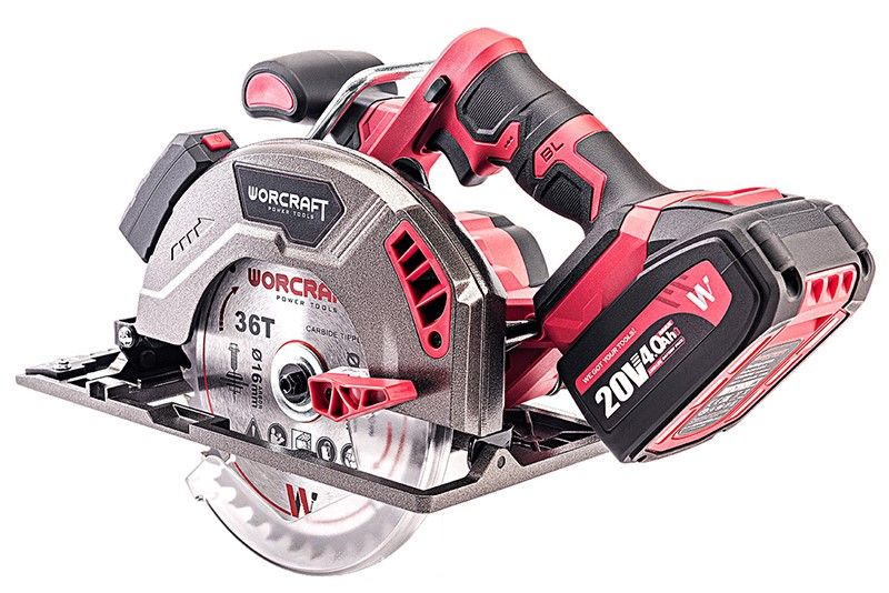 Аккумуляторная бесщеточная циркулярная пила WORCRAFT CCS-S20LiB