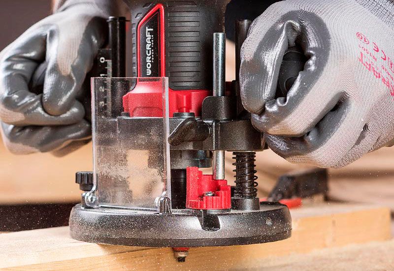 Аккумуляторный бесщеточный фрезер WORCRAFT CER-S20LiB