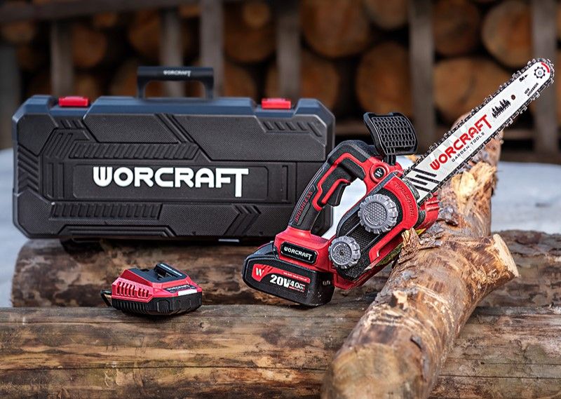 Аккумуляторная бесщеточная пила цепная WORCRAFT CGC-S20LiBAM