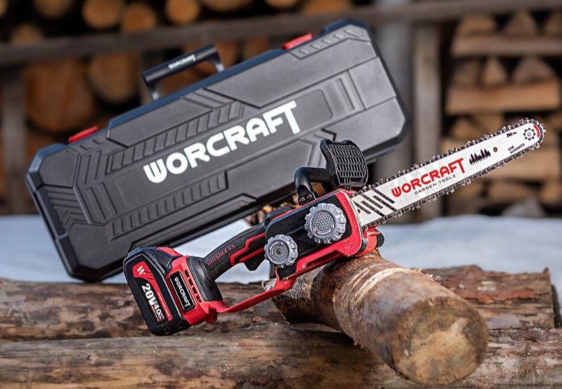 Аккумуляторная бесщеточная пила цепная WORCRAFT CGC-S20LiBD