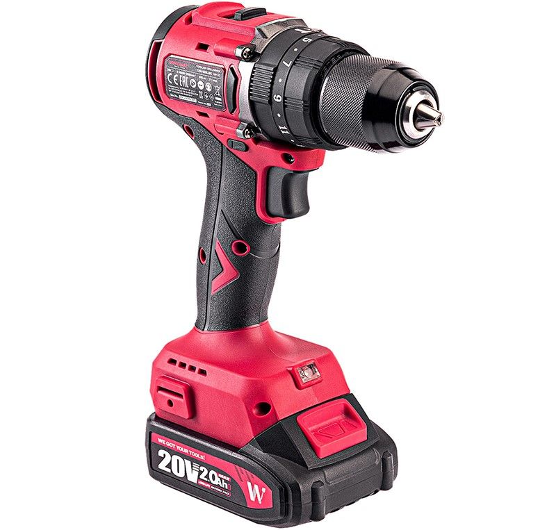 Акумуляторний безщітковий шуруповерт WORCRAFT CHD-S20LiBC