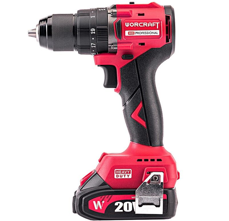 Аккумуляторный бесщеточный шуруповерт WORCRAFT CHD-S20LiBCM