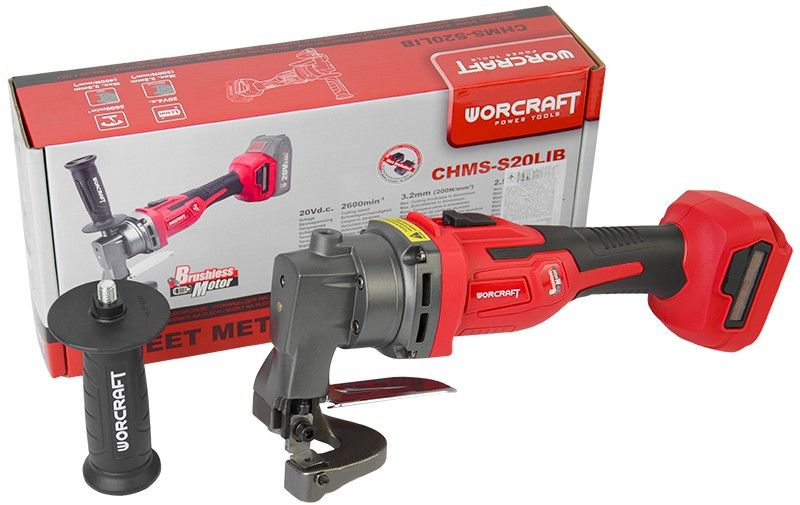 Упаковка и комплект поставки аккумуляторных ножниц WORCRAFT CHMS-S20LiB