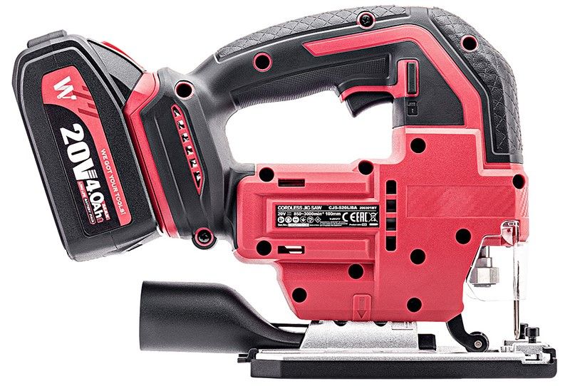 Акумуляторний безщітковий лобзик WORCRAFT CJS-S20LiBA