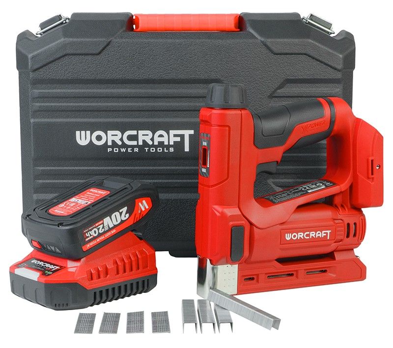 Аккумуляторный гвоздезабиватель комбинированный WORCRAFT CNS-S20LiCM