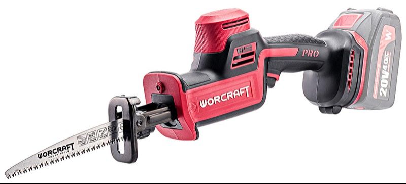Аккумуляторная сабельная пила бесщеточная WORCRAFT CSS-S20LiBA