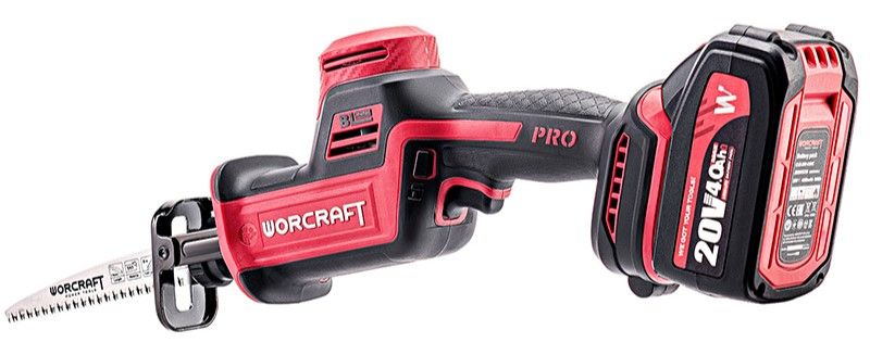 Аккумуляторная сабельная пила бесщеточная WORCRAFT CSS-S20LiBA