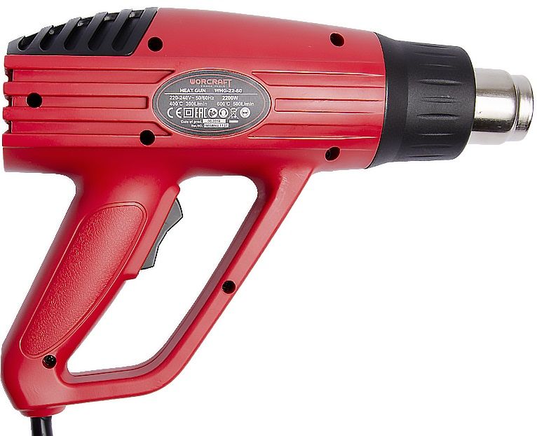 Боковой вид фена WORCRAFT WHG-22-60 в полный размер.
