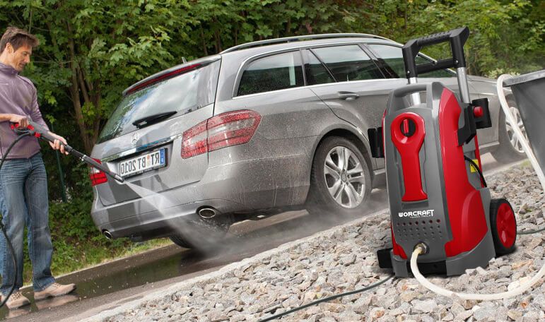 Как правильно помыть машину высоким давлением