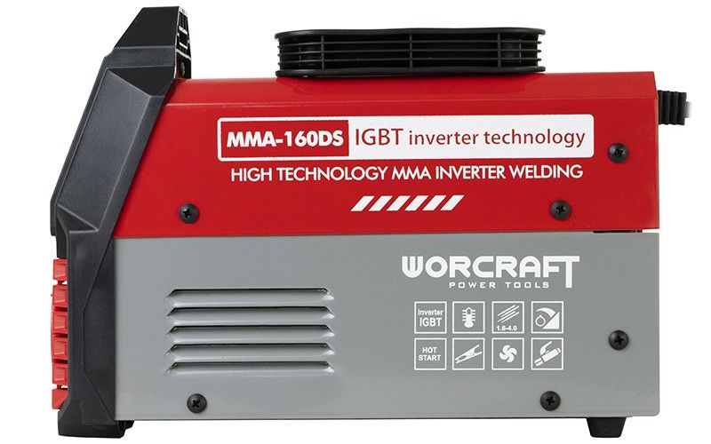 Сварочный аппарат инверторный WORCRAFT MMA-160DS