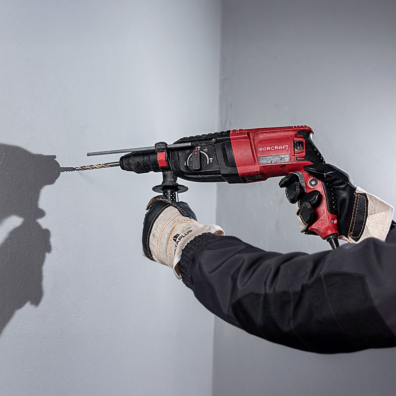 Перфоратор WORCRAFT RH09-26B в профиль — общий план инструмента.