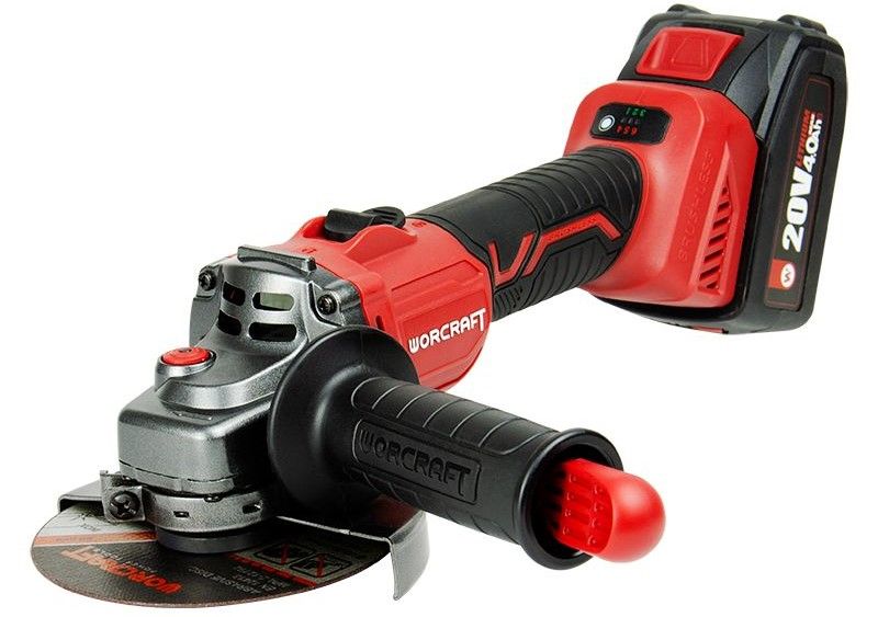 Болгарка WORCRAFT с аккумулятором