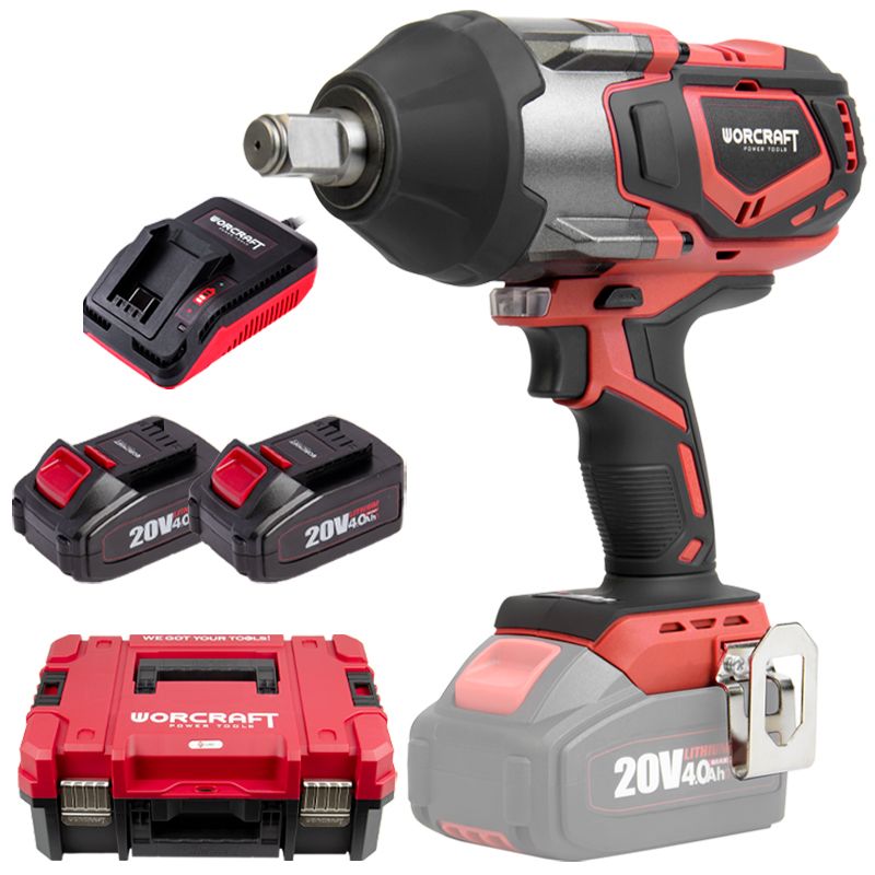 Аккумуляторный бесщеточный гайковерт WORCRAFT XCUBE007