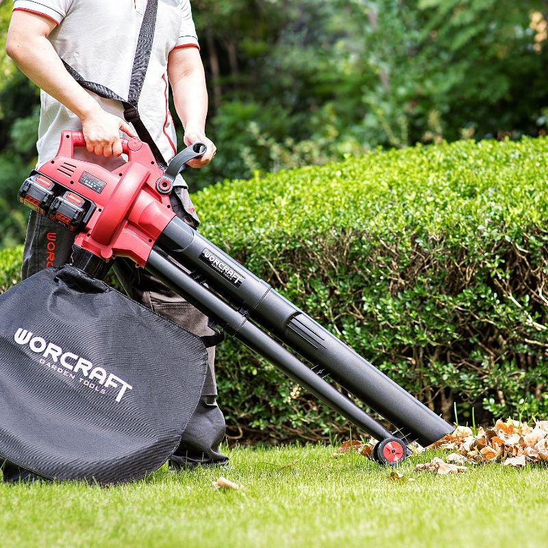 Аккумуляторный садовый пылесос WORCRAFT CLBV-S40Li