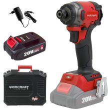 Аккумуляторный бесщеточный винтовёрт ударный WORCRAFT CIS‑S20LiBM‑260