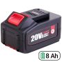Аккумуляторная батарея WORCRAFT CLB-20V-8.0
