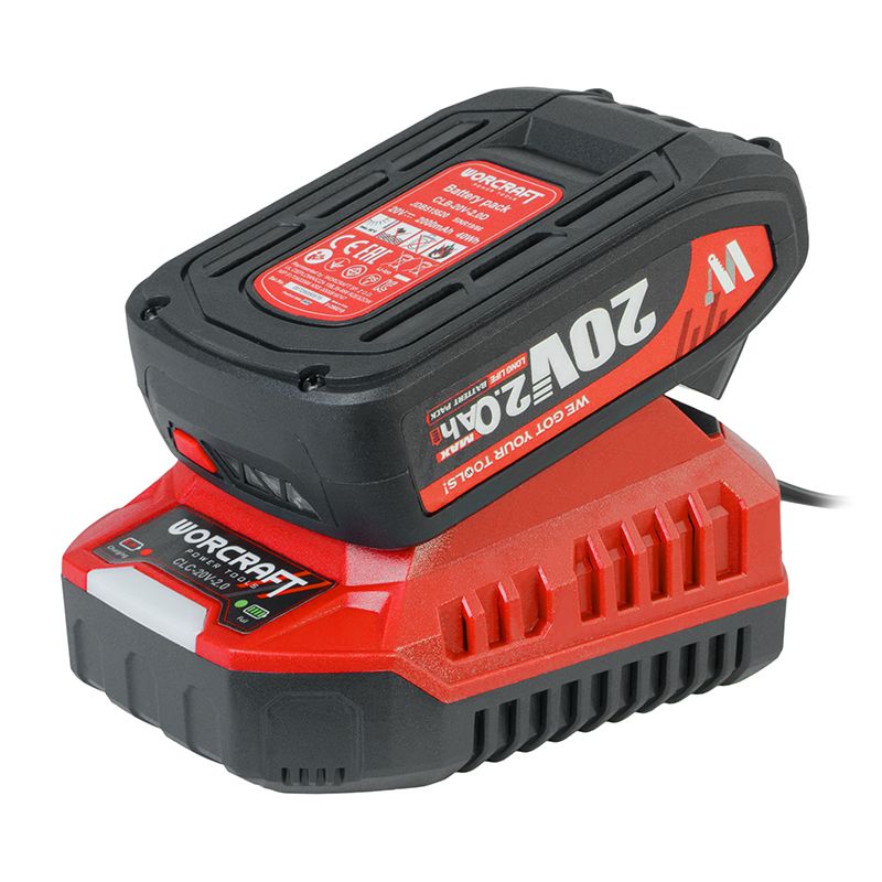 Аккумуляторный гвоздезабиватель комбинированный WORCRAFT CNS-S20LiCM