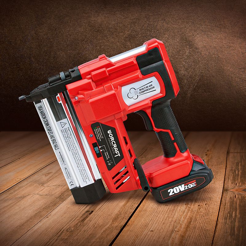 Аккумуляторный гвоздезабиватель комбинированный WORCRAFT CNS‑S20LiH