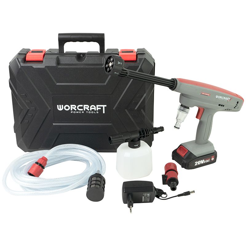 Аккумуляторная мойка высокого давления WORCRAFT CPC‑S20LiEM