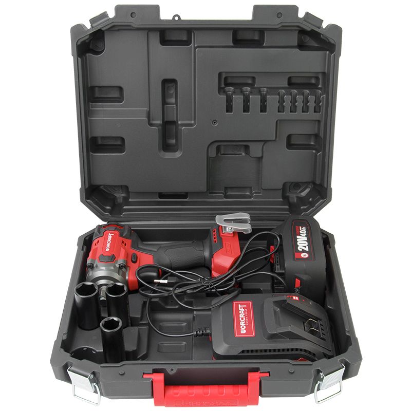 Аккумуляторный бесщеточный гайковёрт ударный WORCRAFT CIW‑S20LiBM‑450