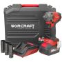 Аккумуляторный бесщеточный гайковёрт ударный WORCRAFT CIW‑S20LiBM‑450