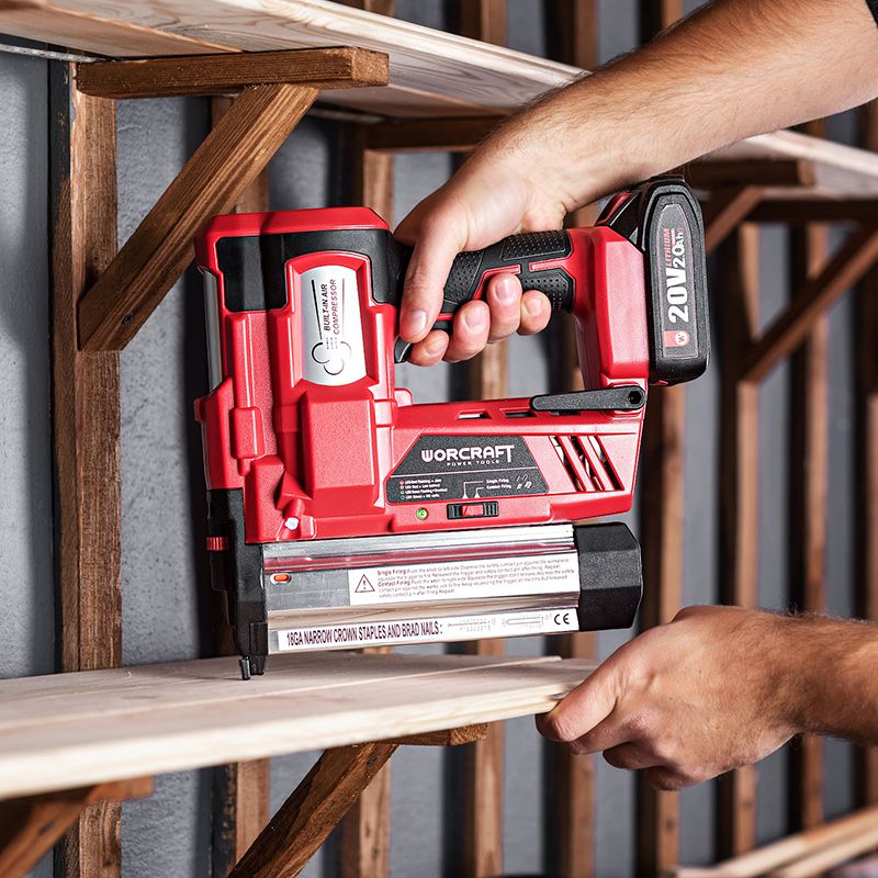 Аккумуляторный гвоздезабиватель комбинированный WORCRAFT CNS‑S20LiH